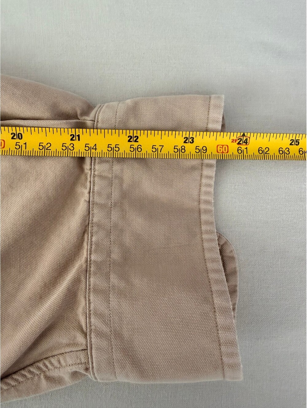 Ralph Lauren Khaki Button-Down Oxford Shirt - Picture 8 of 9